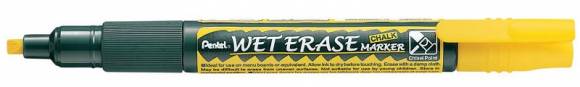 Маркер меловой Pentel Wet Erase (Япония) линия 2-4мм желтый 07FE0202 58756 /1/ Маркер меловой Pentel Wet Erase (Япония) линия 2-4мм желтый 07FE0202 58756 /1/
