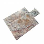 Блюдо для подачи прямоуг. 30*20 см. мрамор коричневый