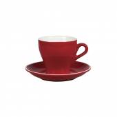 Кофейная пара 180мл красная Barista  P.L.  389/389 (red)  /6/