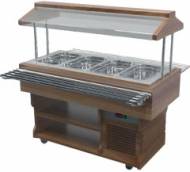 Салат-бар охлаждаемый WoodLine под 5GN ПО-187/5GN/W Салат-бар охлаждаемый WoodLine под 5GN ПО-187/5GN/W