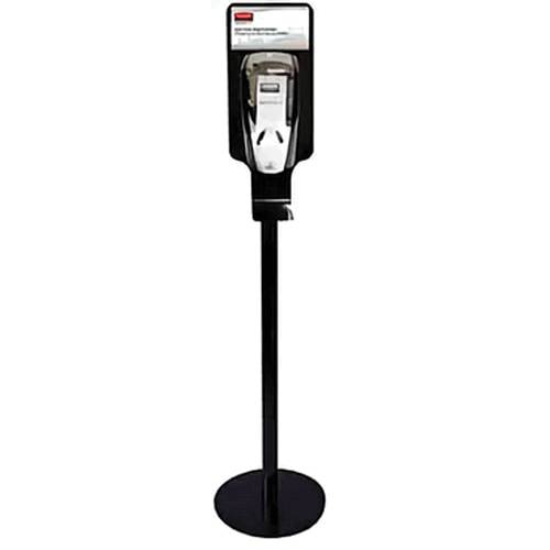 Стойка для гигиены рук, стационарный GP750824 (свободно устанавливаемый аппарат), черный/сталь Стойка для гигиены рук, стационарный GP750824 (свободно устанавливаемый аппарат), черный/сталь