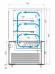 Витрина холодильная кондитерская КС71-110 VV 0,9-1 9005