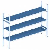 Cтеллажная система Polair LOAD.ME inox 3 яруса 1400x300x1600 Cтеллажная система Polair LOAD.ME inox 3 яруса 1400x300x1600