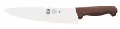 Нож поварской 300/450 мм. Шеф коричневый, узкое лезвие PRACTICA Icel 24900.3027000.300