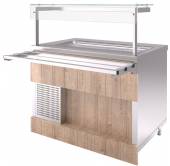 Прилавок холодильный RC12A Refettorio Capital ЧТТ гл. 20мм Прилавок холодильный RC12A Refettorio Capital ЧТТ гл. 20мм