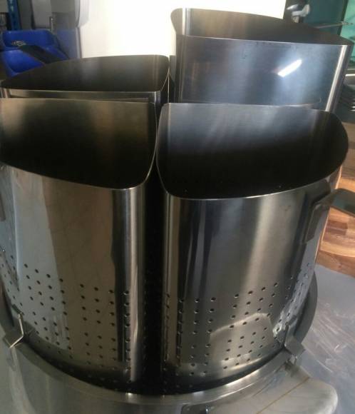 Дуршлаг-вставка сегментный 170х170мм Maco TB770 нерж.