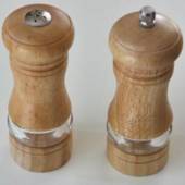 Набор для соли + мельница для перца 13см (дерево) SM039B /1/24/ Набор для соли + мельница для перца 13см (дерево) SM039B /1/24/