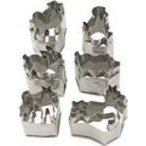 Набор кондитерских форм «Животные» (6шт) L=4-5 h=5см нерж. 1691006 Набор кондитерских форм «Животные» (6шт) L=4-5 h=5см нерж. 1691006