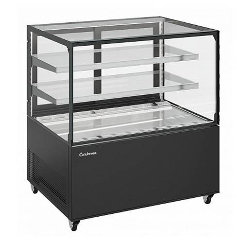 Витрина холодильная кондитерская КС71-110 VV 1,2-1 9005 Витрина холодильная кондитерская КС71-110 VV 1,2-1 9005