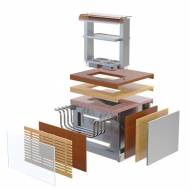 Тумба-подставка Atesy (Регата 02) для модуля столовых приборов ТП-МПХ- 940-02 Тумба-подставка Atesy (Регата 02) для модуля столовых приборов ТП-МПХ- 940-02