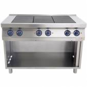 Плита 6-конфор. 700 серии KOGAST (Kovinastroj) ES-T67/P открытый шкаф Плита 6-конфор. 700 серии KOGAST (Kovinastroj) ES-T67/P открытый шкаф