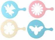 Декоратор для капучино и пирожных Candy Fackelmann 27131 55256 (набор 4шт.) Декоратор для капучино и пирожных Candy Fackelmann 27131 55256 (набор 4шт.)