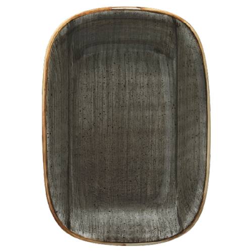 Блюдо прямоугольное 17х11,5см фарфор Gourmet Aura Space Bonna ASCGRM17DKY b