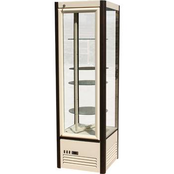 Шкаф холодильный кондитерский D4 VM 400-2 (R400Cвр бежево-коричневый)