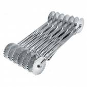 Нож роликовый двухсторонний для теста, раздвижной, 10 лезвий, 50 см Proff Cuisine ADD-5W-S&P-TG Нож роликовый двухсторонний для теста, раздвижной, 10 лезвий, 50 см Proff Cuisine ADD-5W-S&P-TG