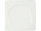 Тарелка квадратная 260х260мм F3070-10 "Oyster"  P.L. 81200071 /6/