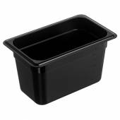 Гастроемкость GN1/4-150 3,6 л. поликарб. черная GP 79656