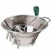 Приспособление для протирки овощей d 32см h25см (3 диска - 1,5-2,5-4,0мм), жесть Paderno 42573-31