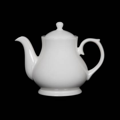 Чайник заварочный 1100мл Corone Simplice фарфор белый LQ-QK15083B фк018 Чайник заварочный 1100мл Corone Simplice фарфор белый LQ-QK15083B фк018
