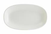 Блюдо овальное 240х140 мм фарфор White Loop Bonna LOPGRM24OKY узкая полоска b