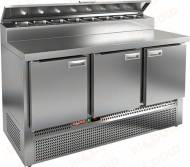 Стол холодильный для пиццы Hicold PZE2-111/GN (1/6) агрегат внизу