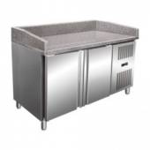Стол холодильный для пиццы 2-дверный COOLEQ PZ2600TN столешница гранит