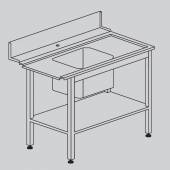 Стол для грязной посуды DIHR T55 1200 R