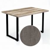 Стол прямой 1200х800х750 П-образный Дуб Кантри