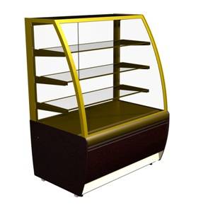 Витрина кондитерская Kayman K-ВК-900 ЛЮКС БРОНЗА Витрина кондитерская Kayman K-ВК-900 ЛЮКС БРОНЗА