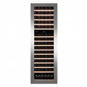 Винный шкаф компрессорный встраиваемый DUNAVOX DAB-114.288DSS.TO 2 температурные зоны