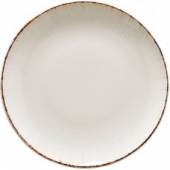 Тарелка плоская 250 мм фарфор Gourmet Retro Bonna E100GRM25DZ коричневый край b Тарелка плоская 250 мм фарфор Gourmet Retro Bonna E100GRM25DZ коричневый край b