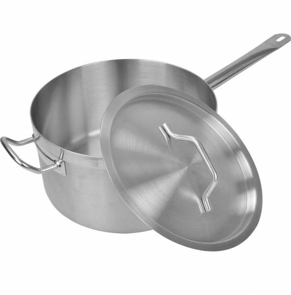 Сотейник 9.8л с крышкой, нерж.сталь Maco X2822