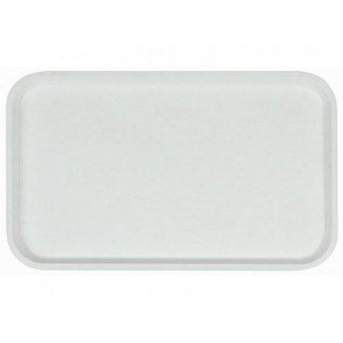Поднос прямоугольный 52,5x32,5см белый АБС-пластик ОСОБО ПРОЧНЫЙ морозостойкий MGprof 1770