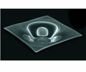 Тарелка Glassware 100*100 мм 47137 /60/