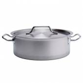 Кастрюля низкая нерж. 10л MGSteel 67332 (d=33,5см h=12см)