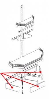 Комплект панелей торцевых нижних 600 Н МХМ Купец 694535.082-03