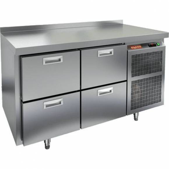 Стол морозильный Hicold BN 22/BT 4 ящика