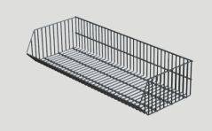 Корзина 400х1200мм (1172-205-450) с кронштейном МХМ Купец