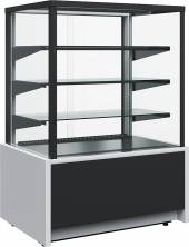 Витрина тепловая KC70 SH 0,9-1 LIGHT 9006-9005 (техно черная) Витрина тепловая KC70 SH 0,9-1 LIGHT 9006-9005 (техно черная)