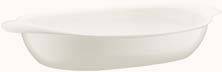 Блюдо овальное 36см с ушками фарфор Optiva Bonna /6/  OPT 36 FK