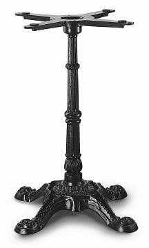 Подстолье металлическое 1037EM чугунное литье LMS-5024-4 черное /2/