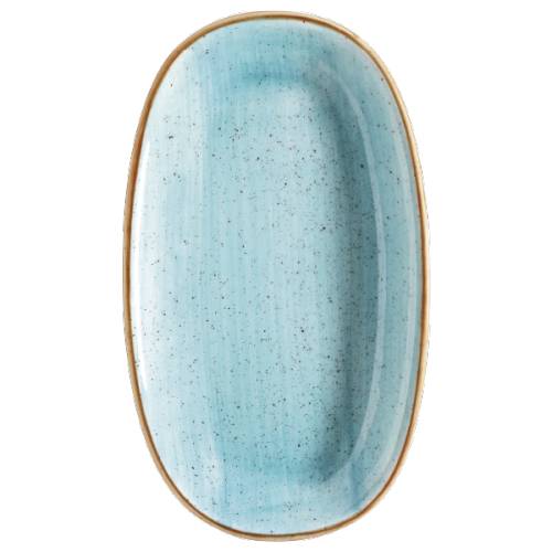 Блюдо овальное 19х11см фарфор Gourmet Aura Aqua Bonna AAQGRM19OKY b Блюдо овальное 19х11см фарфор Gourmet Aura Aqua Bonna AAQGRM19OKY b