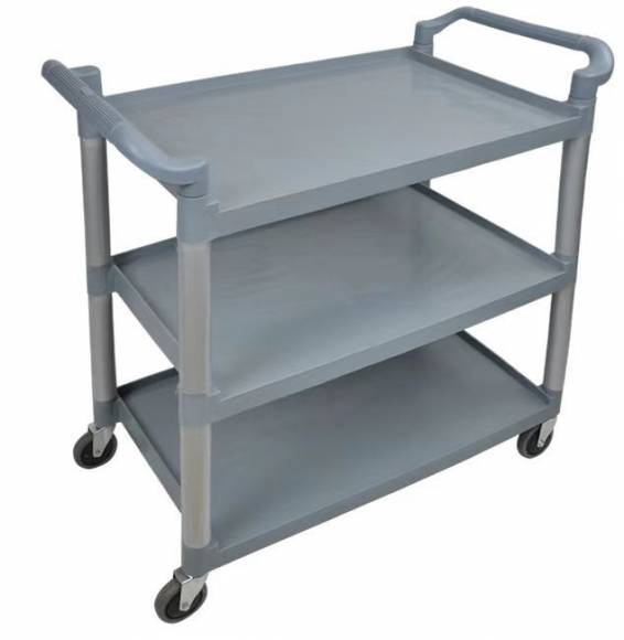 Тележка Hurakan HKN-TSP3L пластик (размеры полки: 890 х 495 мм)