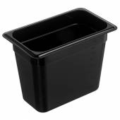 Гастроемкость GN1/4-200 4,7 л. поликарб. черная GP 79657