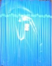 Трубочка для коктейля 0,5х21см синяя с гофрой MONO 250шт/уп 521250сг  	29805 /48/