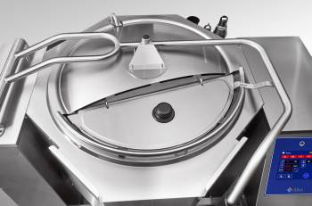 Котел пищеварочный опрокидывающийся Абат КПЭМ-100-ОМП с миксером, USB