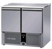 Стол холодильный для салатов 2-дверный Apach S02E телескопическая крышка статика Стол холодильный для салатов 2-дверный Apach S02E телескопическая крышка статика