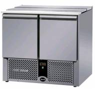 Стол холодильный для салатов 2-дверный Apach S02E телескопическая крышка статика