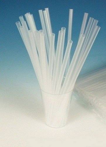 Трубочка для коктейля 0,3*24см прозрачная прямая 1000 шт/уп. ТОНКАЯ