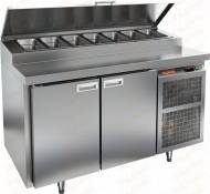 Стол холодильный для пиццы Hicold PZ2-11/GN вместимость 8х1/6